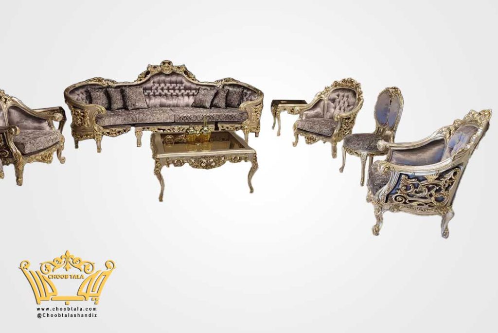 سرویس مبل کلاسیک کد 758