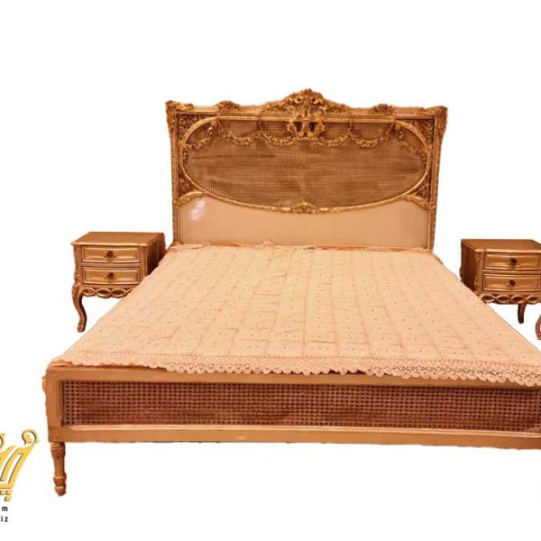 سرویس خواب تمام چوب پیچک کد 782