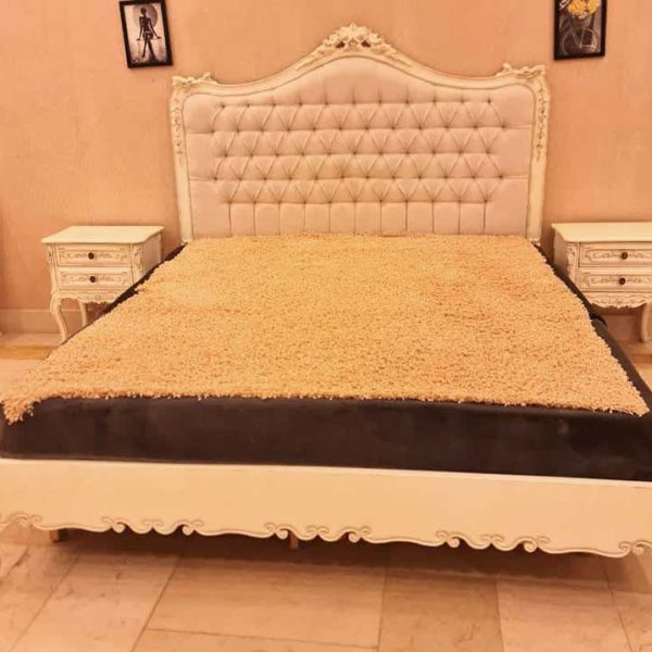سرویس خواب تمام چوب دو نفره کد 781
