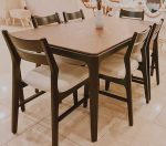 میز نهارخوری تمام چوب کد 790